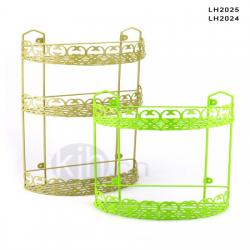 雕花半圓二層、三層架